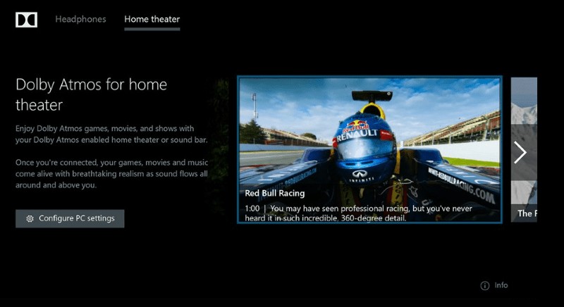 Windows 10 で Dolby Atmos 空間サウンドを開始する方法