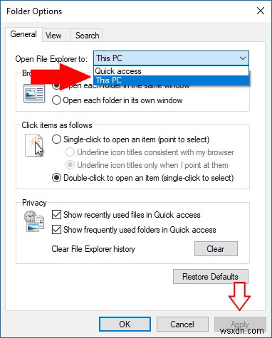 Windows 10 でこの PC に対してファイル エクスプローラーを開く方法