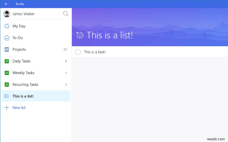 Microsoft To-Do を開始する方法