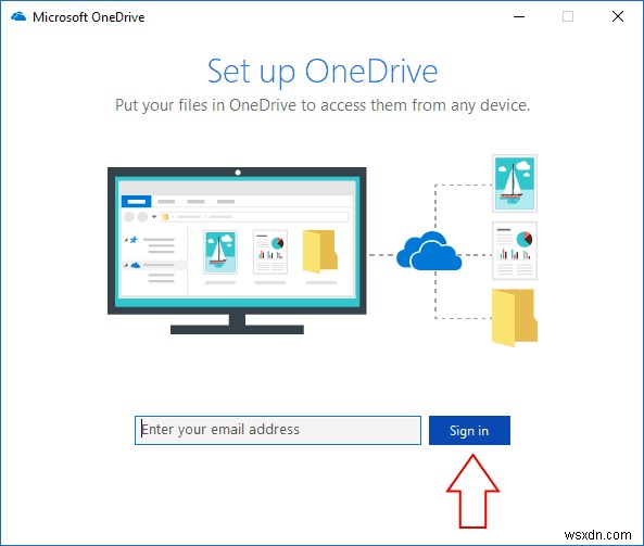 Windows 10 で OneDrive をセットアップする方法