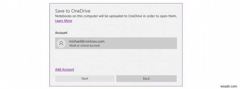 OneNote 2016 のローカル ノートブックを新機能の OneDrive に移動する方法は次のとおりです