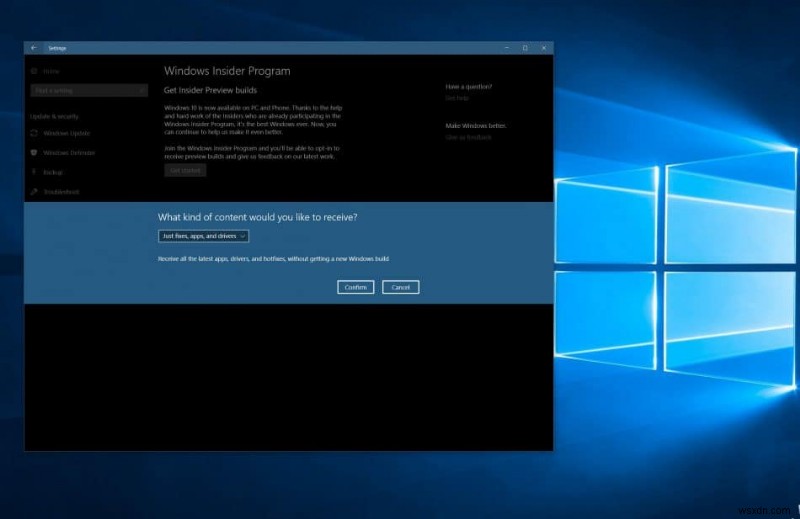 Windows 10 Fall Creators Update の入手方法 (まだ入手していない場合)