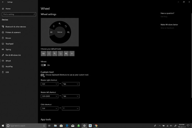 Windows 10 PC で Surface Dial を構成する方法