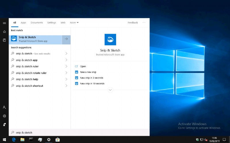 Windows 10 でスクリーンショットを撮る方法