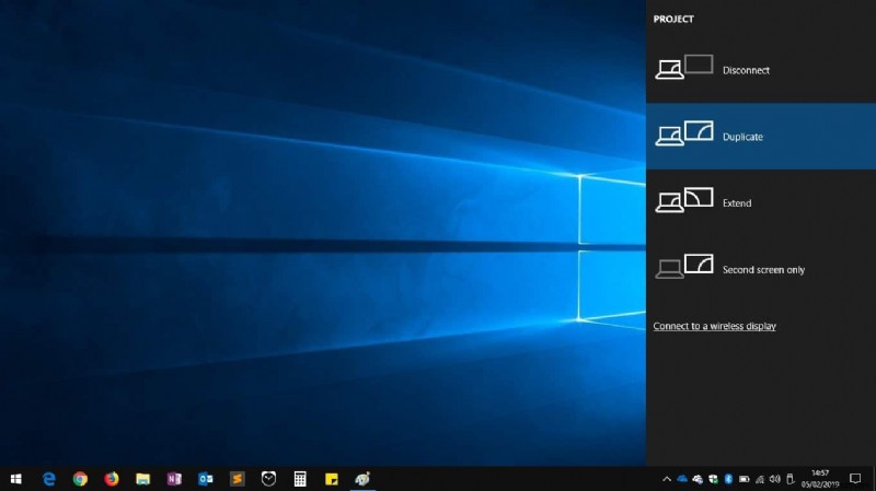 Windows 10 でワイヤレス ディスプレイに接続する方法