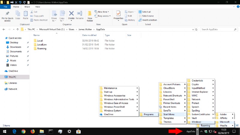 Windows 10 タスクバーにツールバーを作成する方法