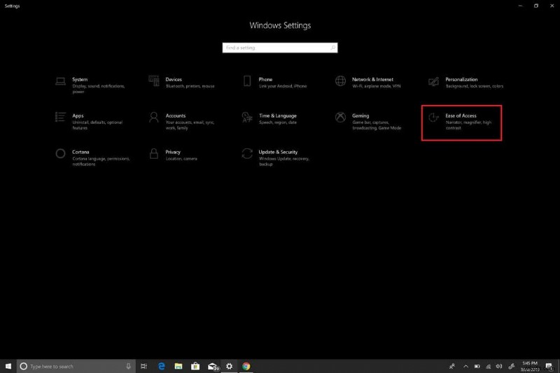 Windows 10 でナレーターをオフにする方法