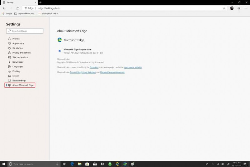 Microsoft Edge Insider Updates のインストール方法