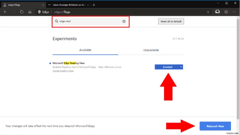 Microsoft Edge Insider で閲覧ビューを有効にする方法