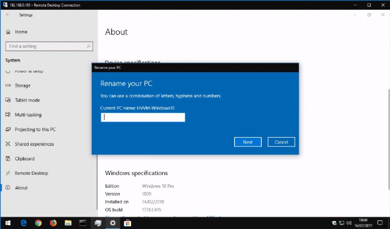 Windows 10 PC の名前を変更する方法