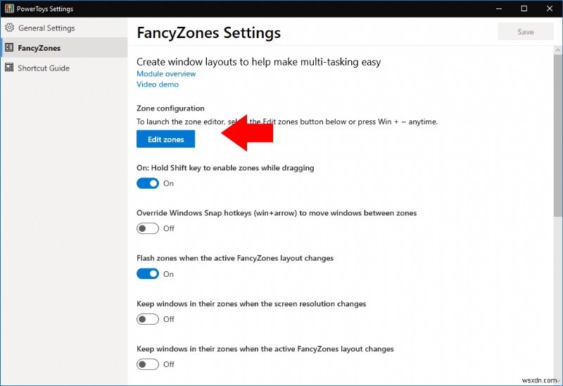 Windows 10 の新しいタイリング ウィンドウ マネージャーである FancyZones の使用方法
