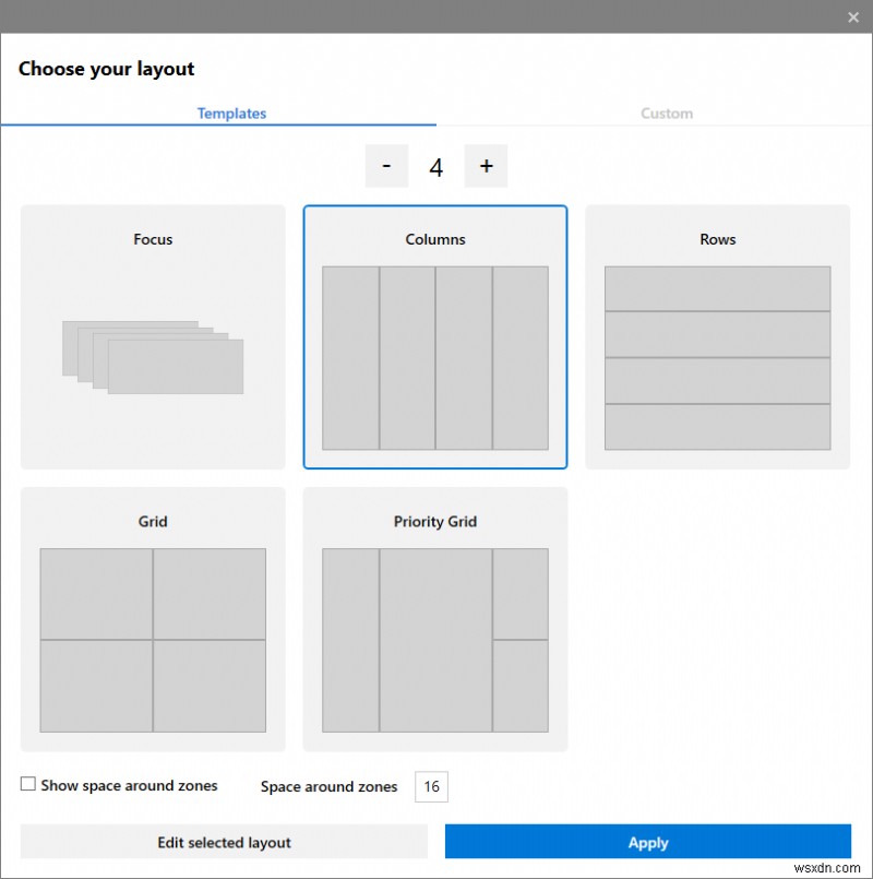 Windows 10 の新しいタイリング ウィンドウ マネージャーである FancyZones の使用方法