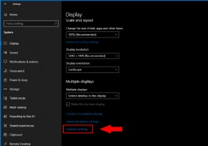 Windows 10 でアプリごとのグラフィック パフォーマンスを設定する方法