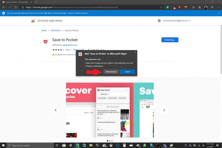 Edge Insider で Chrome ストアから拡張機能をインストールする方法