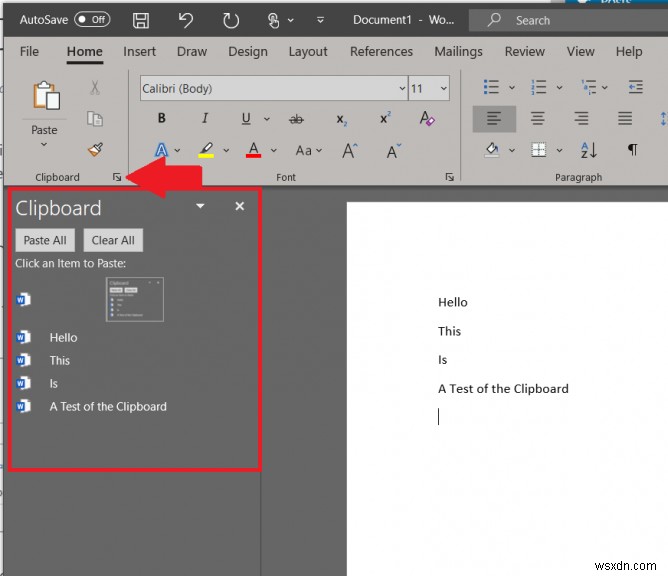 Office クリップボードを使用して、Office 365 でコピーと貼り付けを簡単かつ強力にする方法は次のとおりです