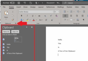 Office クリップボードを使用して、Office 365 でコピーと貼り付けを簡単かつ強力にする方法は次のとおりです