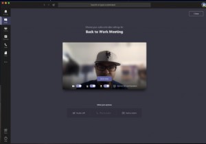 家で働く？ Microsoft Teams でのビデオ会議に関する重要なヒントを確認してください 
