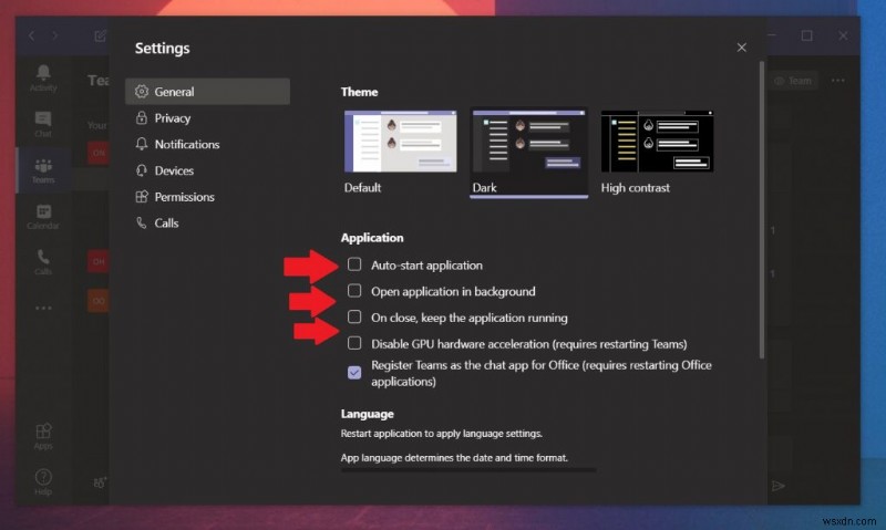 Windows 10 で Microsoft Teams の自動起動を停止する方法