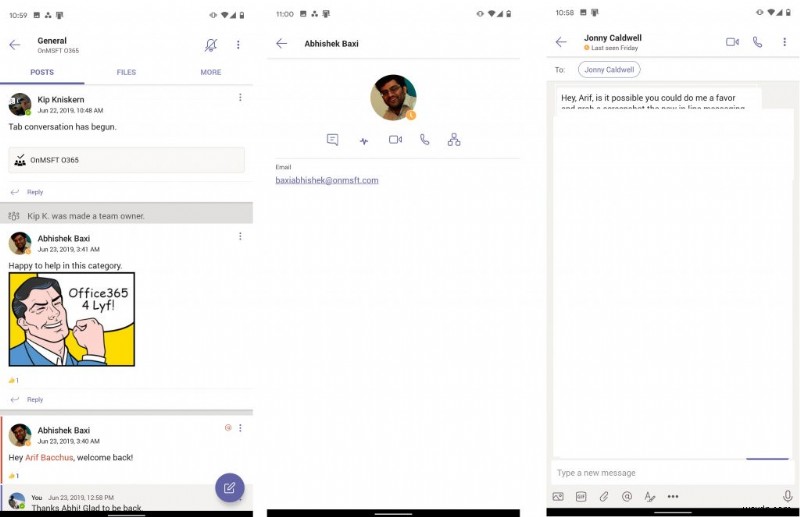 Microsoft Teams でオンライン プレゼンスを確認する方法