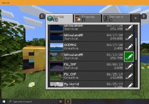 Windows 10版Minecraftでワールドをバックアップ・インポートする方法を徹底解説