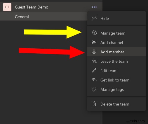 ゲスト ユーザーを Microsoft Teams に追加する方法