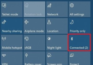 Windows 10 で Bluetooth の問題を解決する方法