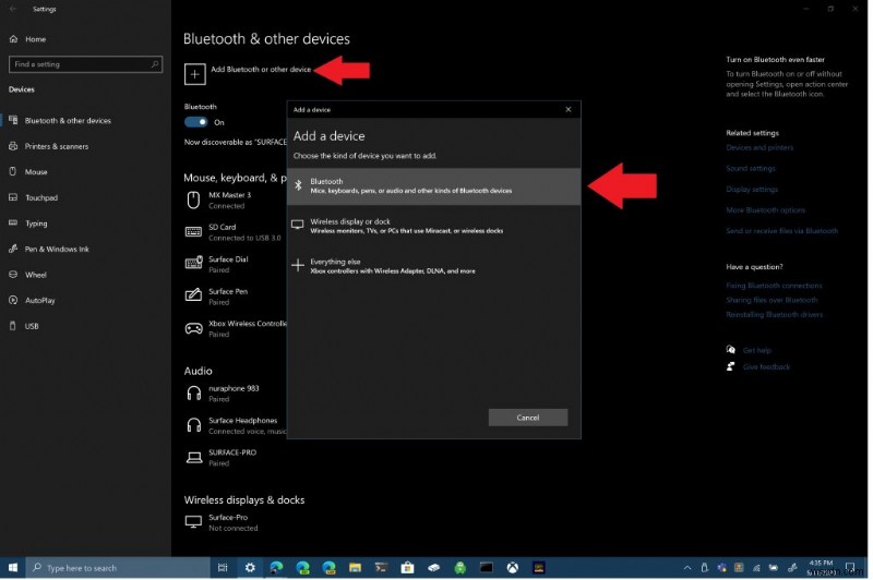 Windows 10 で Bluetooth の問題を解決する方法