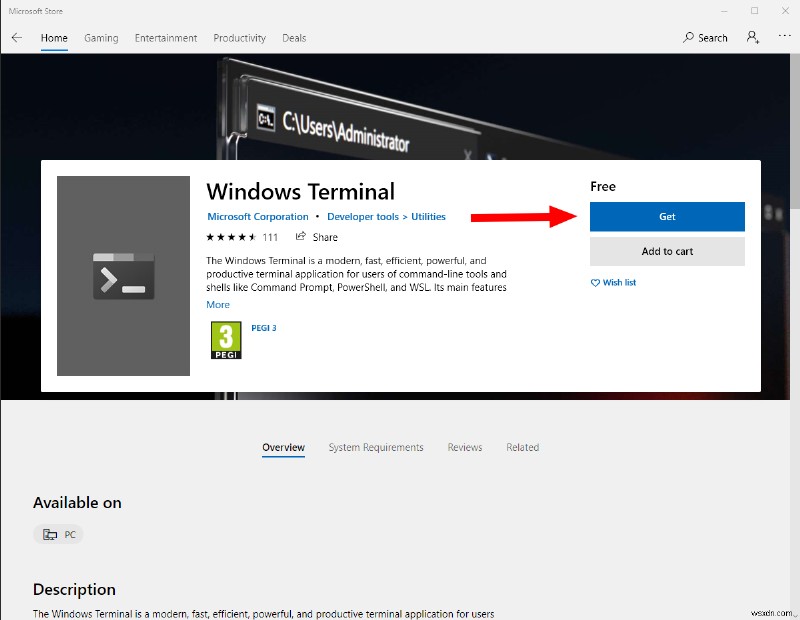 今日の Windows ターミナルのインストール方法