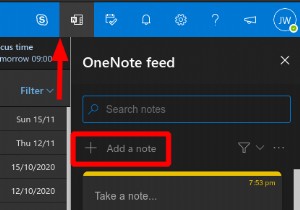 Outlook on the web でメモとタスクを表示・管理する方法