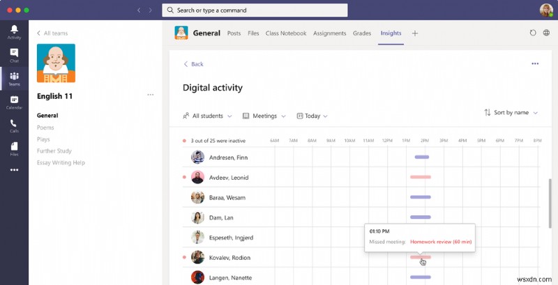 教室での Microsoft:Teams を最大限に活用し、エンゲージメントを高める方法