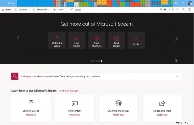 Microsoft 365 をさらに活用する:Microsoft Stream を使用して Teams ミーティングを記録する
