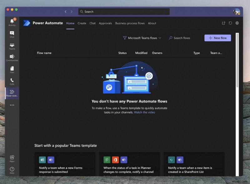 Microsoft Teams でフローを作成する方法と、生産性を維持したい理由