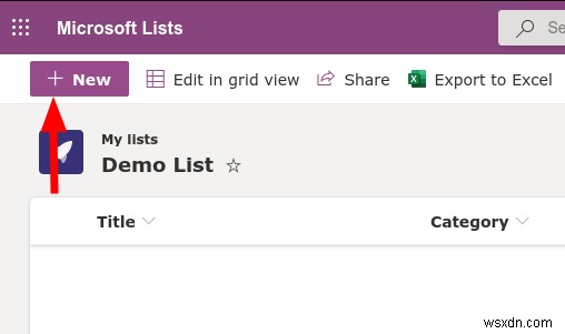 Microsoft リスト - 新しいリストを最初から作成する方法