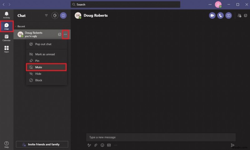 Windows 10 またはモバイルで Microsoft Teams のユーザーをブロックする方法