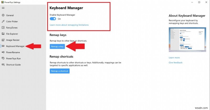 PowerToys を使用して Windows 10 で任意のキーをすばやく再マッピングして作業を楽にする方法