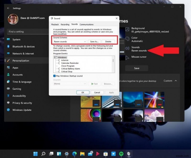 Windows 11 で素晴らしいデスクトップ エクスペリエンスを実現するためにテーマや色などを変更する方法