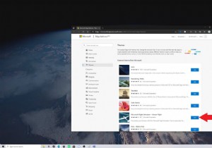 Microsoft Edgeにカスタムテーマを簡単に適用・解除する方法