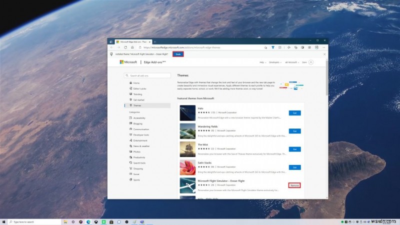 Microsoft Edge でカスタム テーマを即座に適用する方法