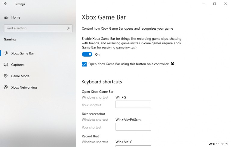 Xbox Game Bar を使用して Windows 10 または Windows 11 でゲームプレイを記録する方法