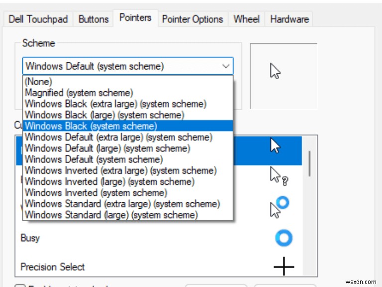 Windows 11 または Windows 10 でカーソルをカスタマイズする方法