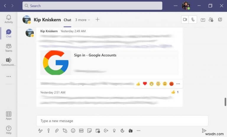 Microsoft Teams で絵文字ゲームをアップする方法