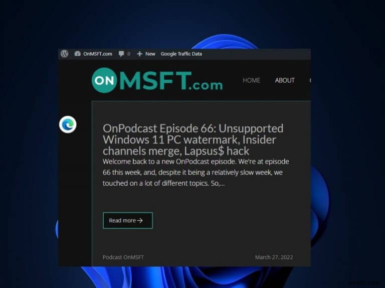 Microsoft Edge でエッジ バーの使用を開始する方法