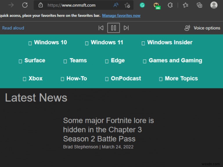 Microsoft Edge のアクセシビリティ機能を最大限に活用する方法