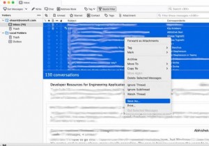 Outlook Webからメールを保存する方法