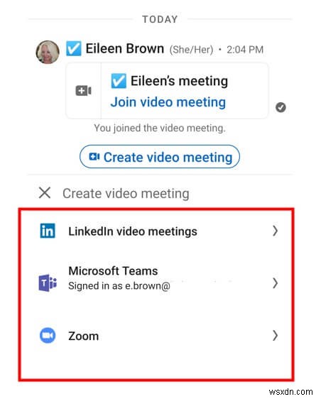 LinkedIn を使用してネットワークとのビデオ会議を成功させる