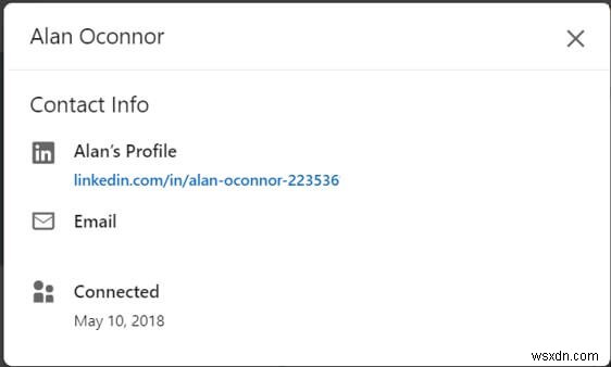 公開プロフィール用に意味のある LinkedIn URL を作成する