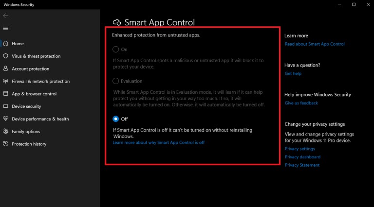 Smart App Control をセットアップして使用し、Windows 11 2022 Update で悪意のある信頼できないアプリをブロックする方法