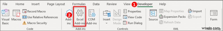 Microsoft Excel にアドインをインストールする方法