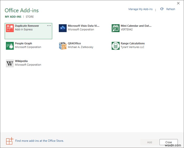 Microsoft Excel にアドインをインストールする方法