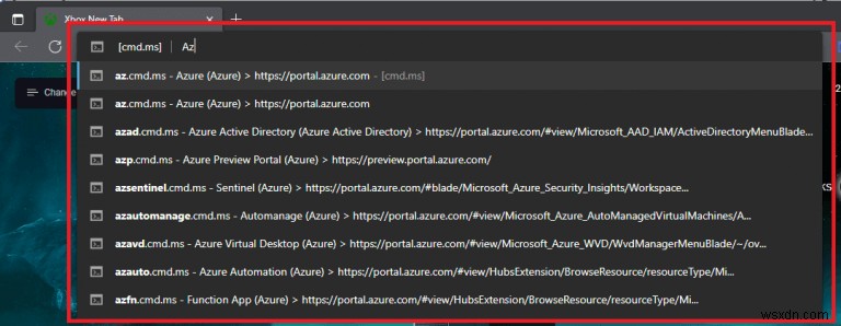 Azure ポータルまたはブレードを見つけるための 5 つの Microsoft Cloud コマンド ラインのヒントとコツ